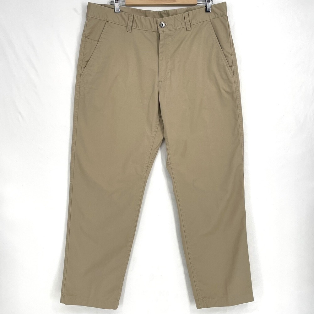 The North Face Chino Pants Mens 36 Khaki Tan Outdoors Hiking Stretch Work